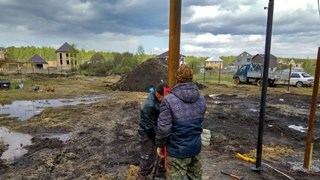 Заказать монтаж винтовых свай в Елизово - цена под ключ с доставкой от 1858 шт